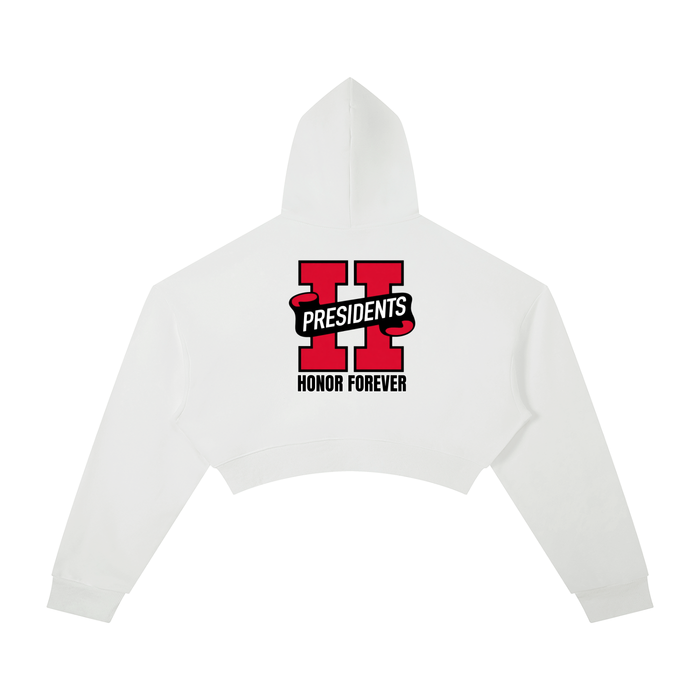 Essential Cropped Hoodie - Memento Mori Clothing