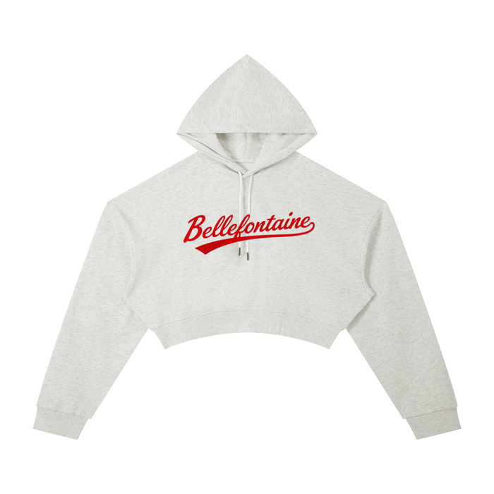 Essential Cropped Hoodie - Memento Mori Clothing