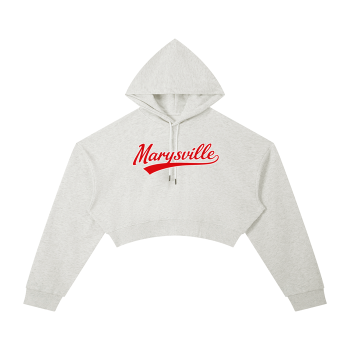 Essential Cropped Hoodie - Memento Mori Clothing