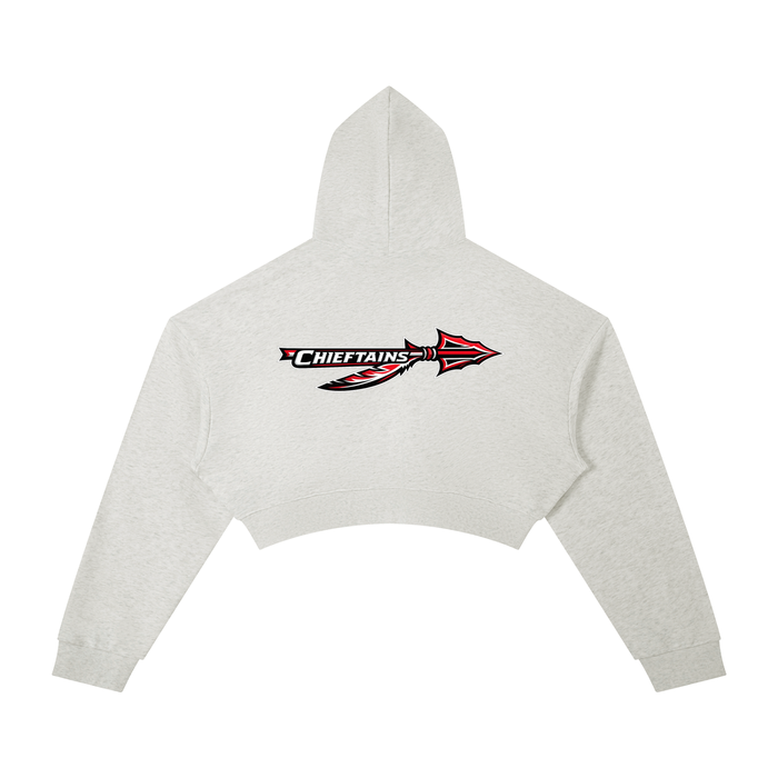 Essential Cropped Hoodie - Memento Mori Clothing