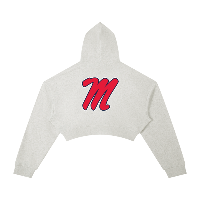Essential Cropped Hoodie - Memento Mori Clothing
