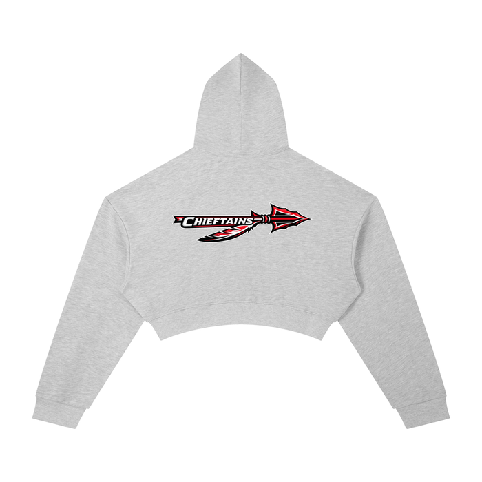 Essential Cropped Hoodie - Memento Mori Clothing