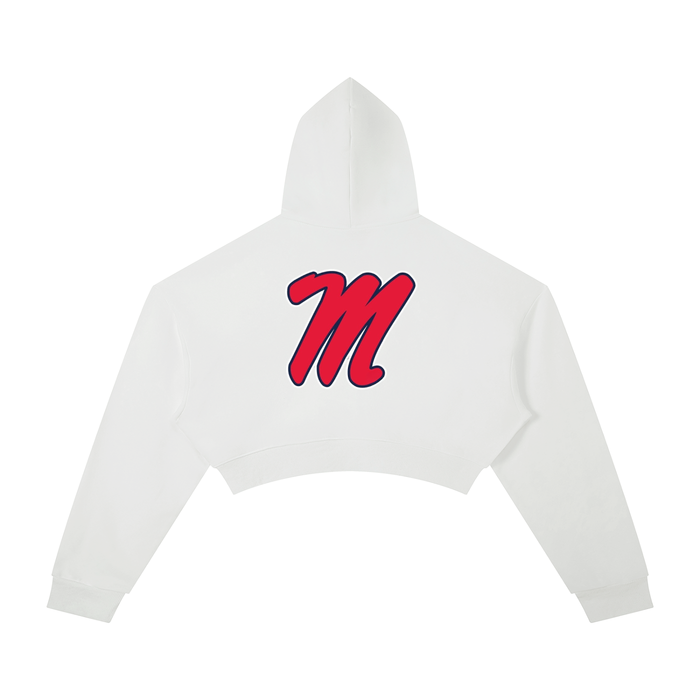 Essential Cropped Hoodie - Memento Mori Clothing