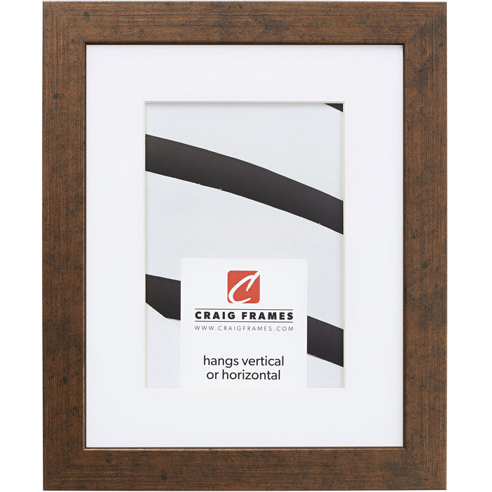 Essentials 1", Modern Rustic Copper Matted Picture Frame