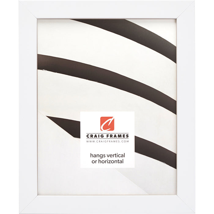Essentials 1", Modern White Picture Frame