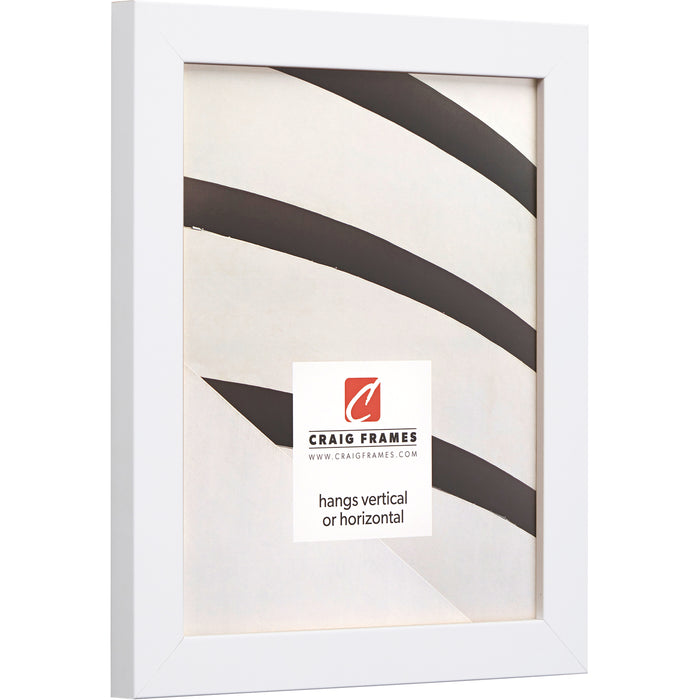 Essentials 1", Modern White Picture Frame