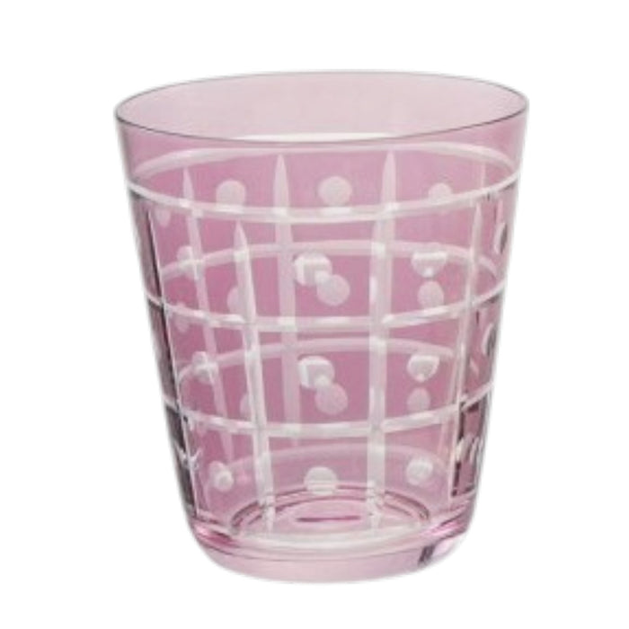 The CREATIVE COOP ETCHED GLASS WITH DESIGN, VARIOUS COLORS features six artisan pastel glasses, each with a unique etched pattern—ideal for those who love distinctive colored glassware.