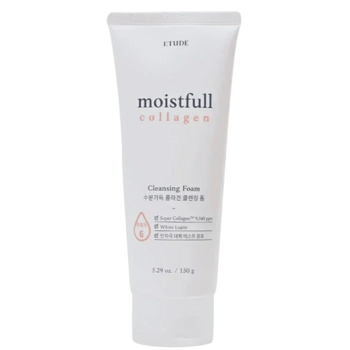 Etude | Moistfull Collagen Cleansing Foam - skin28