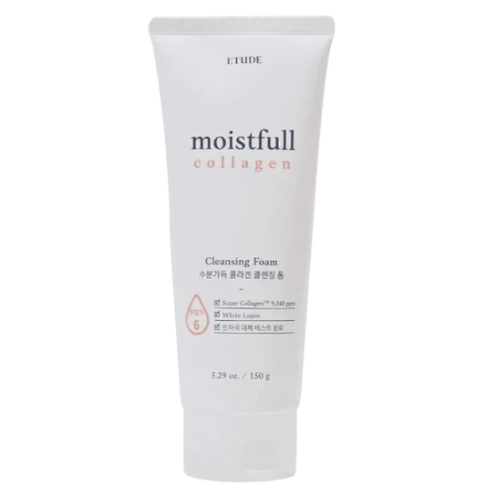 Etude | Moistfull Collagen Cleansing Foam - skin28