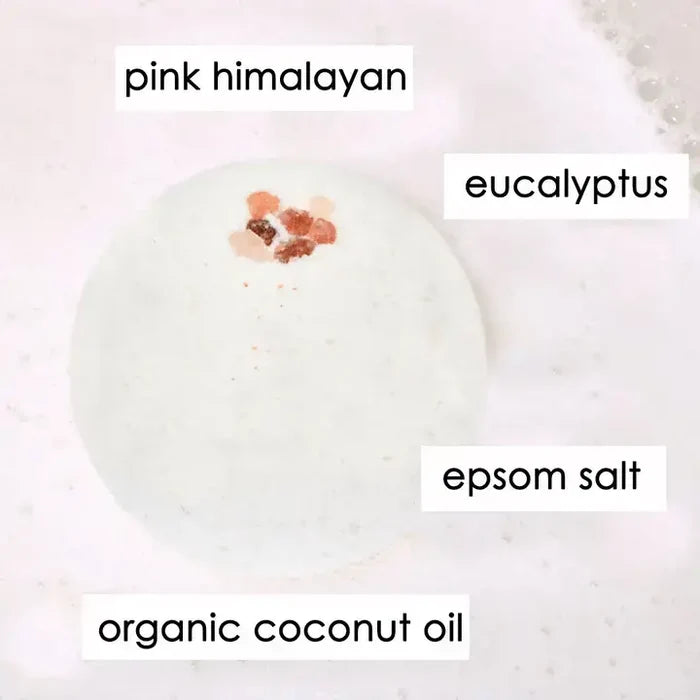 Eucalyptus Mint & Himalayan Salt Large Bath Bomb