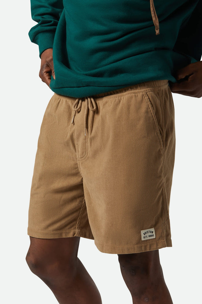Everyday Corduroy Short - Khaki