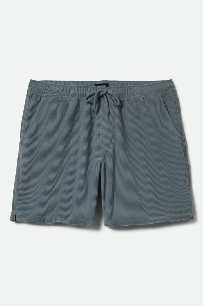 Men's Everyday Corduroy Short in the color Trooper - Front Product View