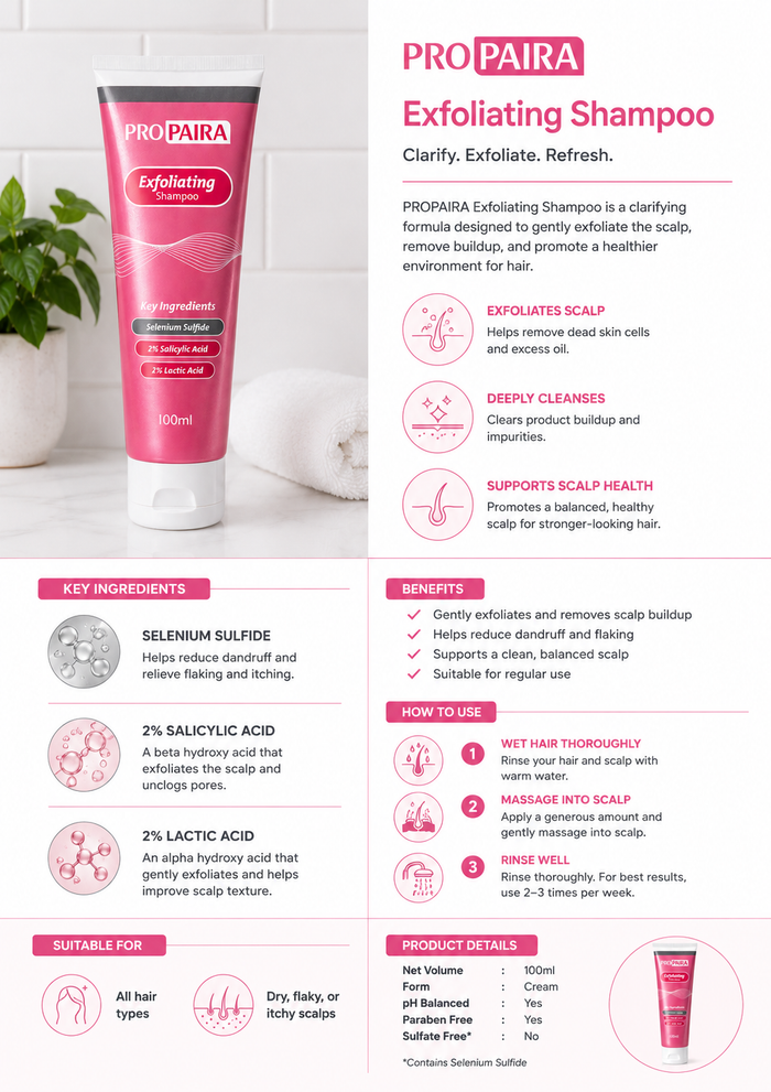Exfoliating Shampoo 100ml
