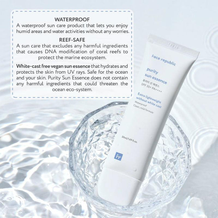 [Face Republic] Purity Sun Essence SPF 50+ PA++++ 50ml - Ballagrio