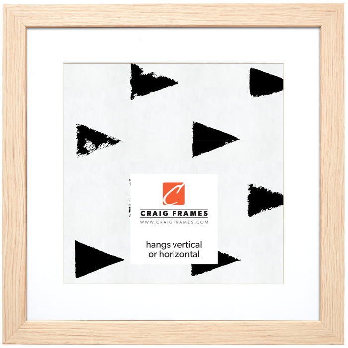 Farmhouse Essentials 1.25", Nordic Oak Natural Matted Picture Frame