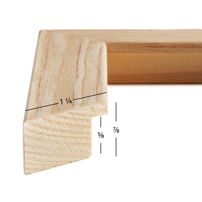 Farmhouse Essentials 1.25", Nordic Oak Natural Picture Frame