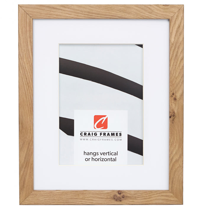 Farmhouse Essentials Tall .75", Wishbone Light Brown Matted Picture Frame