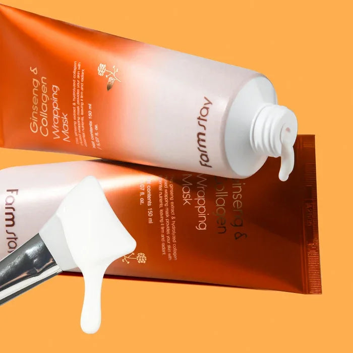 [Farmstay] Ginseng & Collagen Wrapping Mask 150ml - Ballagrio