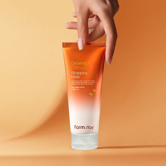 [Farmstay] Ginseng & Collagen Wrapping Mask 150ml - Ballagrio
