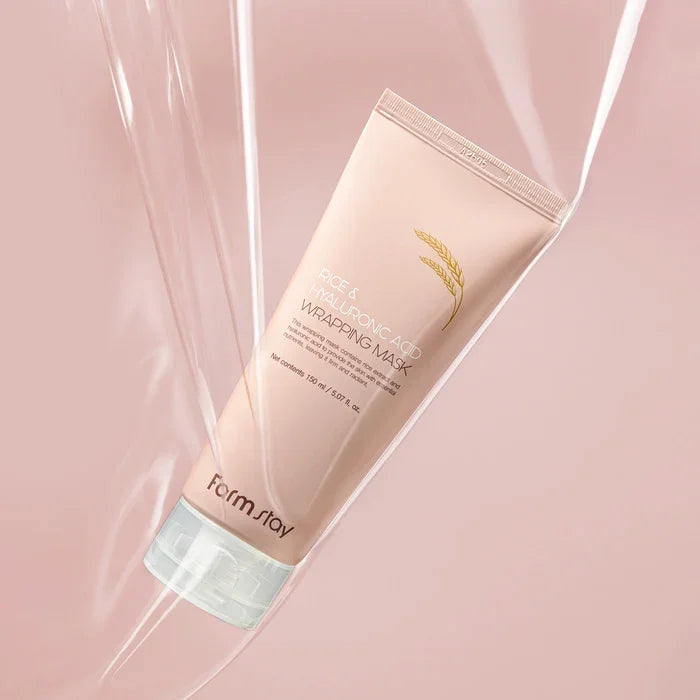 [Farmstay] Rice & Hyaluronic Acid Wrapping Mask 150ml - Ballagrio