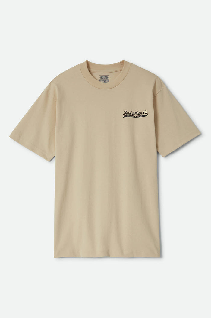 Men's Ford 71 Pickup T-Shirt in the color Wimbledon White - Front Product View