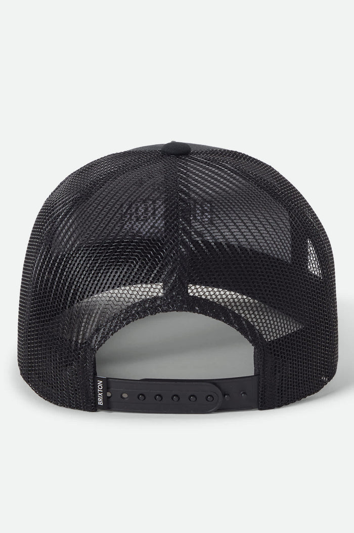 Fremont Netplus Trucker Hat - Black/Black