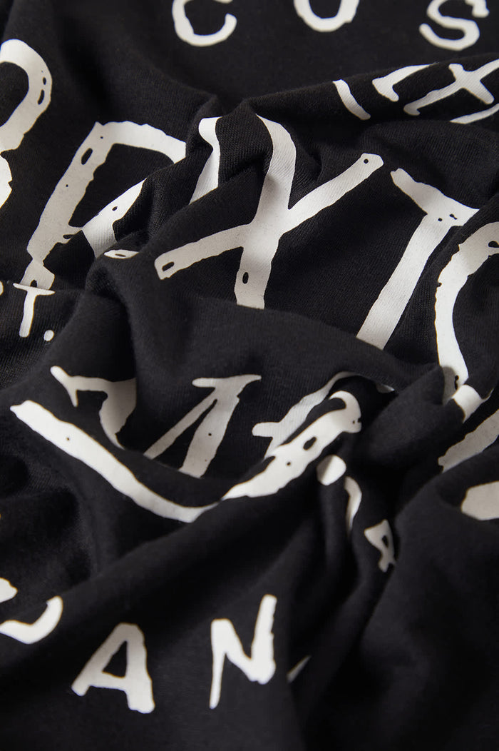 Men's Fremont Tank Top in the color Black - Additional Laydown image