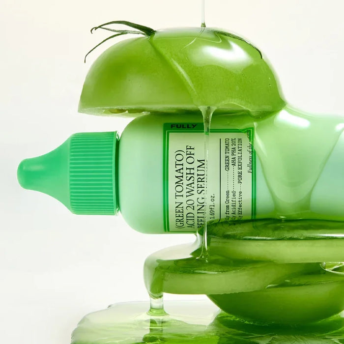 [FULLY] Green Tomato Acid 20 Wash Off Peeling Serum 50ml - Ballagrio