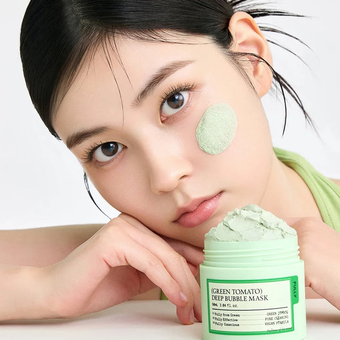 [FULLY] Green Tomato Deep Bubble Mask 90ml - Ballagrio