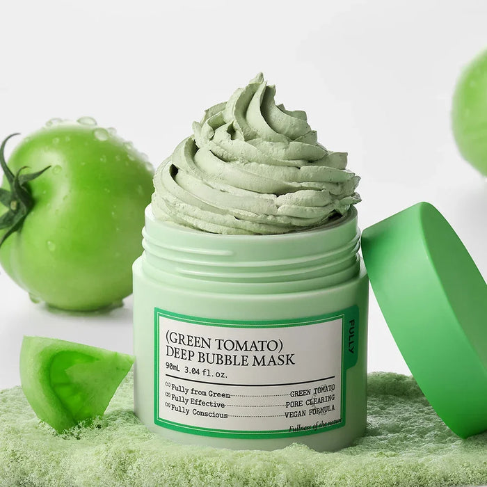 [FULLY] Green Tomato Deep Bubble Mask 90ml - Ballagrio