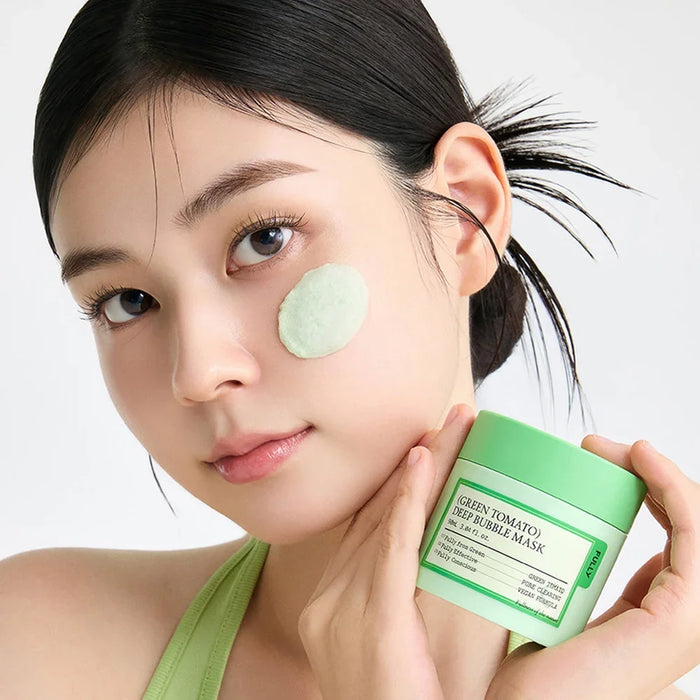 [FULLY] Green Tomato Deep Bubble Mask 90ml - Ballagrio