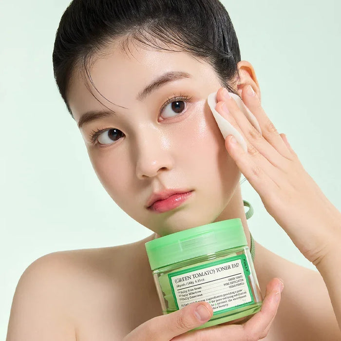 [FULLY] Green Tomato Toner Pad 180g 60EA - Ballagrio