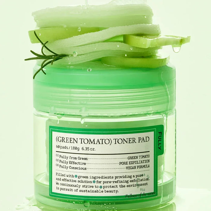 [FULLY] Green Tomato Toner Pad 180g 60EA - Ballagrio
