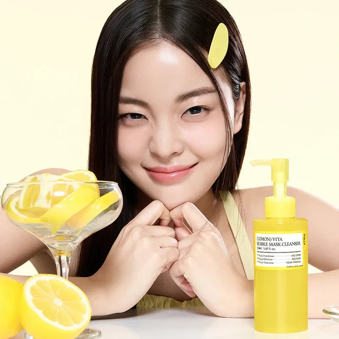 [FULLY] Lemon Vita Bubble Mask Cleanser 150ml - Ballagrio
