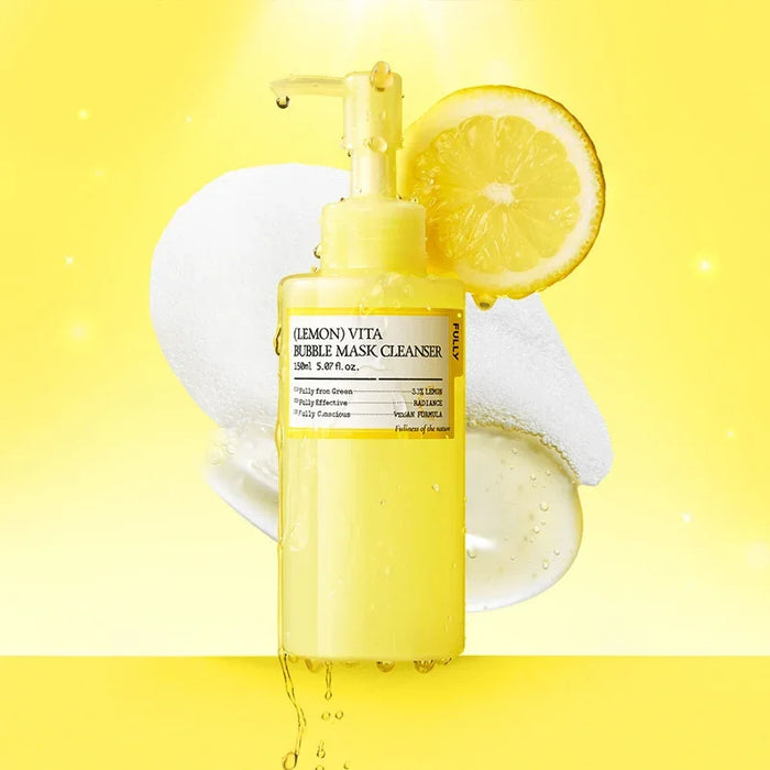 [FULLY] Lemon Vita Bubble Mask Cleanser 150ml - Ballagrio