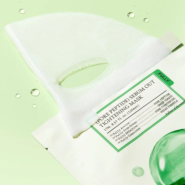 [FULLY] Pore Peptide Sebum Out Tightening Mask 17ml*4EA