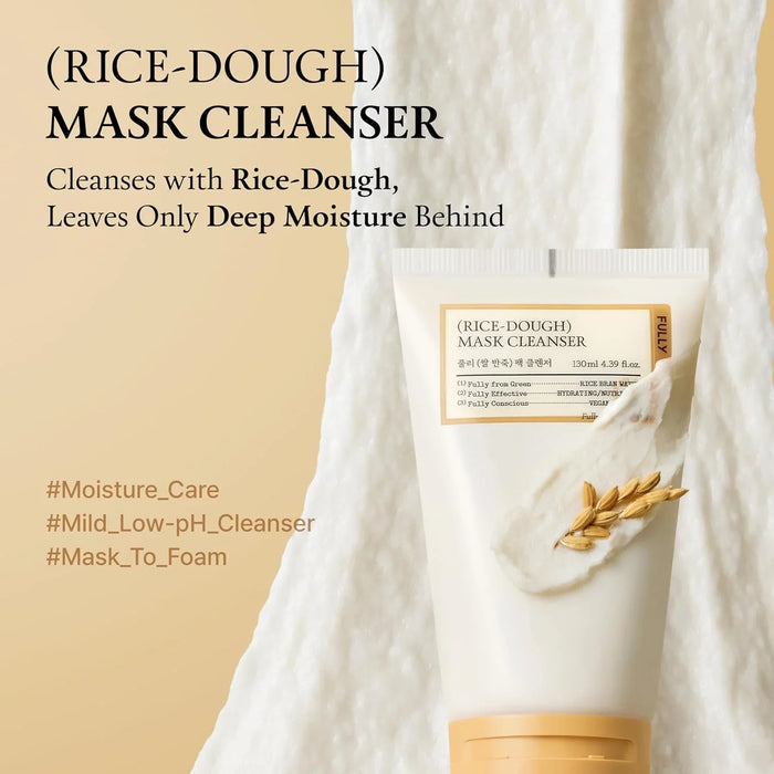[FULLY] Rice Dough Mask Cleanser 130ml - Ballagrio