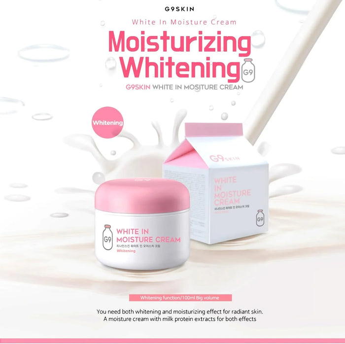 [G9SKIN] White In Moisture Cream 100ml - Ballagrio