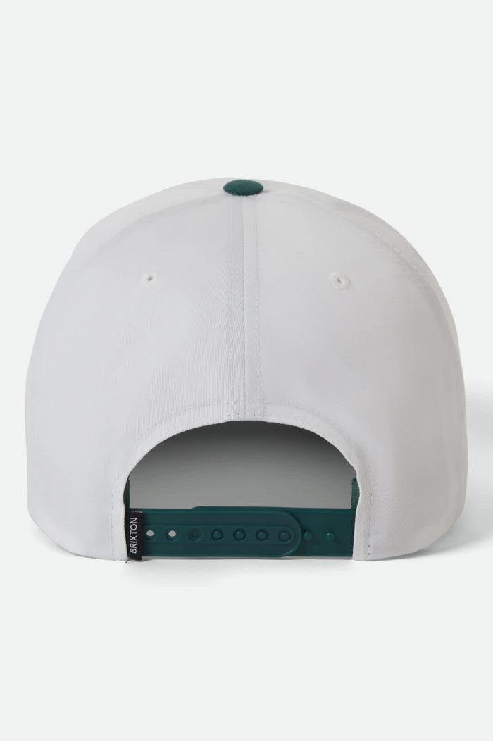 Gallatin Snapback - Off White/Primal Green