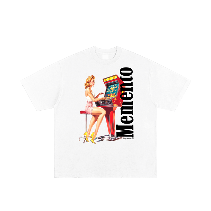 Game Over Hand-frayed T-Shirt - Memento Mori Clothing
