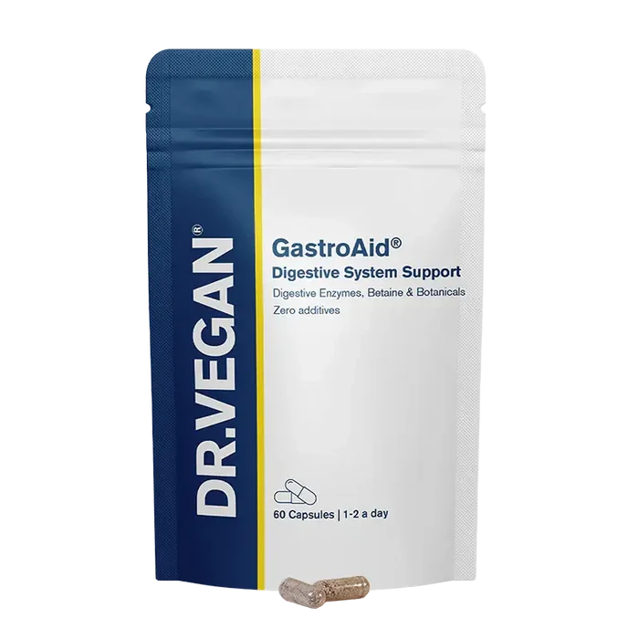 GastroAid® – Digestive Support with Enzymes Dr Vegan