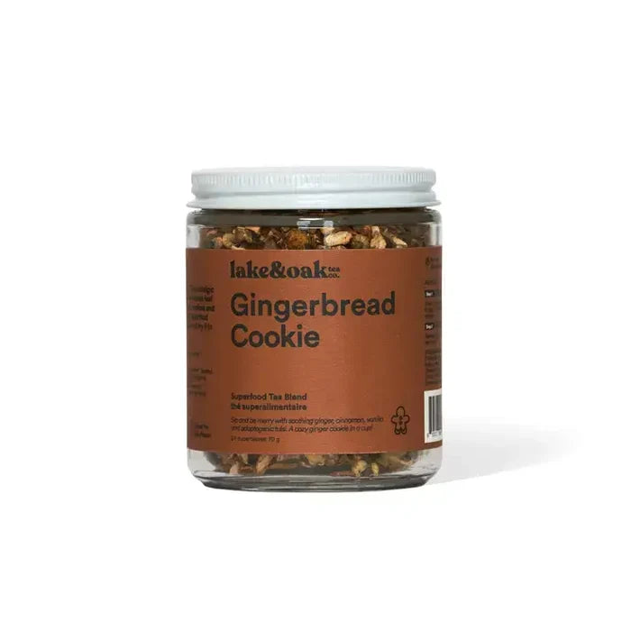 Gingerbread Cookie – Superfood Tea Blend 70g | Lake & Oak Tea
