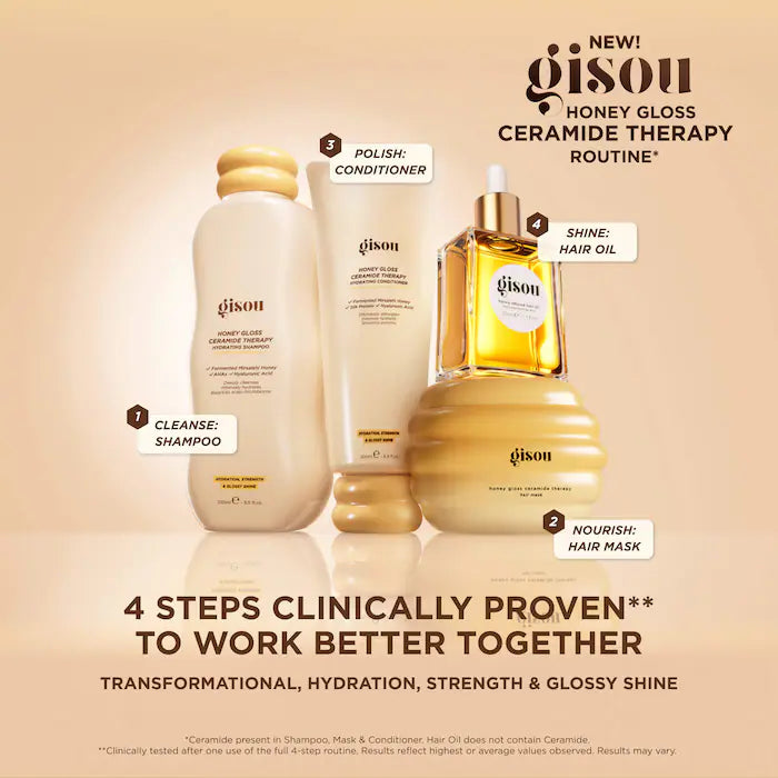 Gisou Honey Gloss Ceramide Therapy Hair Mask 230Ml