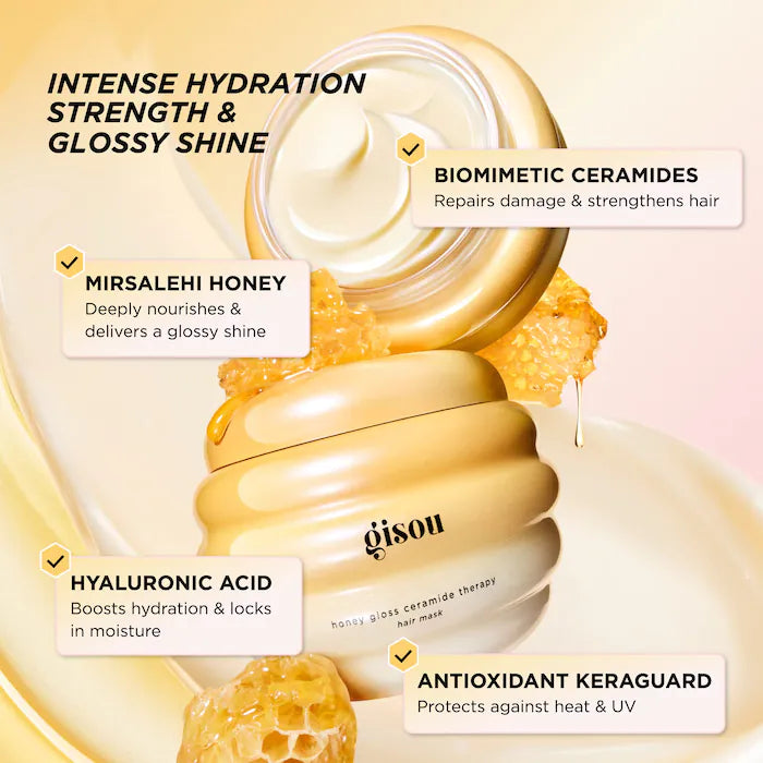 Gisou Honey Gloss Ceramide Therapy Hair Mask 230Ml