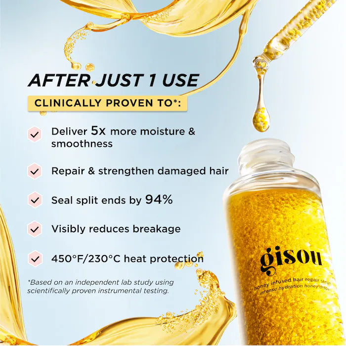 Gisou Honey Infused Hair Repair Serum 30Ml