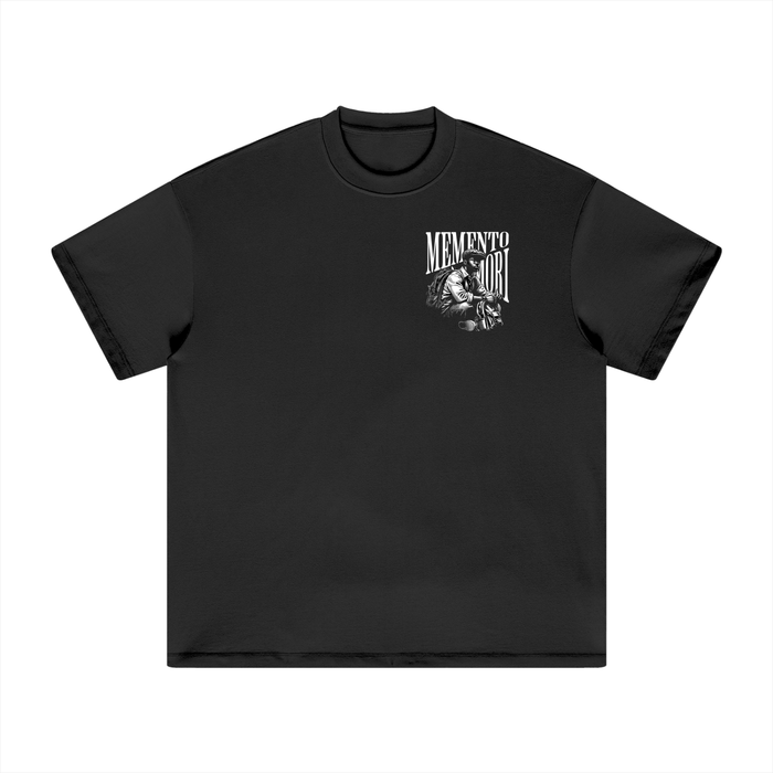 Grind Never Stops Heavyweight T-Shirt - Memento Mori Clothing