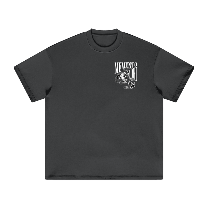 Grind Never Stops Heavyweight T-Shirt - Memento Mori Clothing