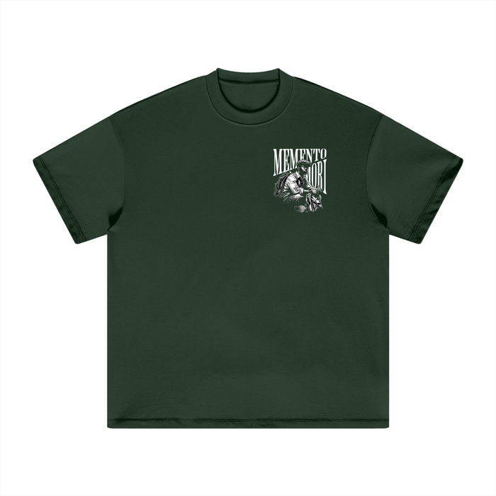 Grind Never Stops Heavyweight T-Shirt - Memento Mori Clothing