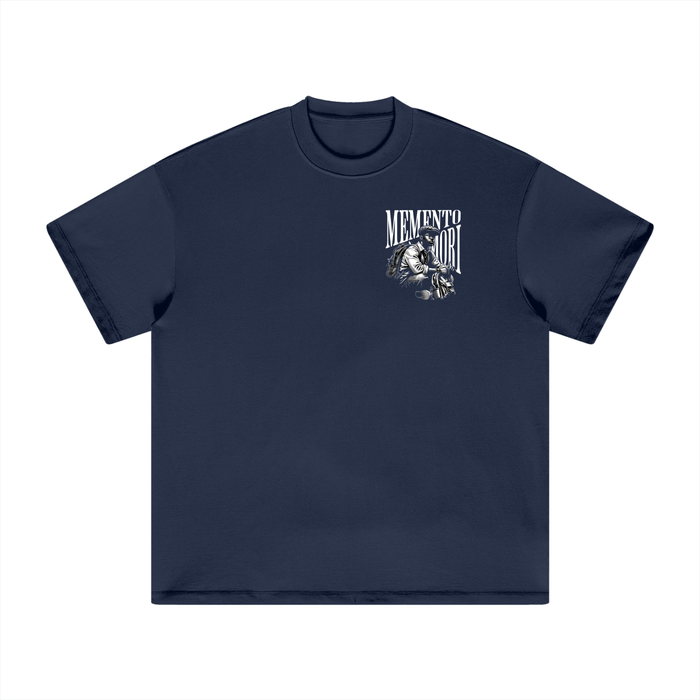 Grind Never Stops Heavyweight T-Shirt - Memento Mori Clothing