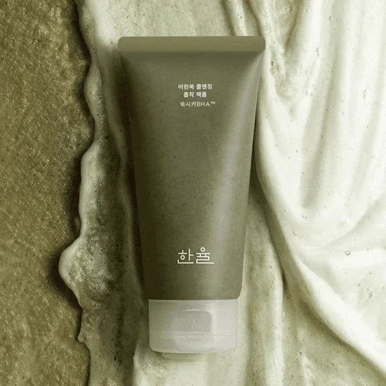 [HANYUL] Pure Artemisia Deep Clarifying Mask to Foam Cleanser 120ml - Ballagrio